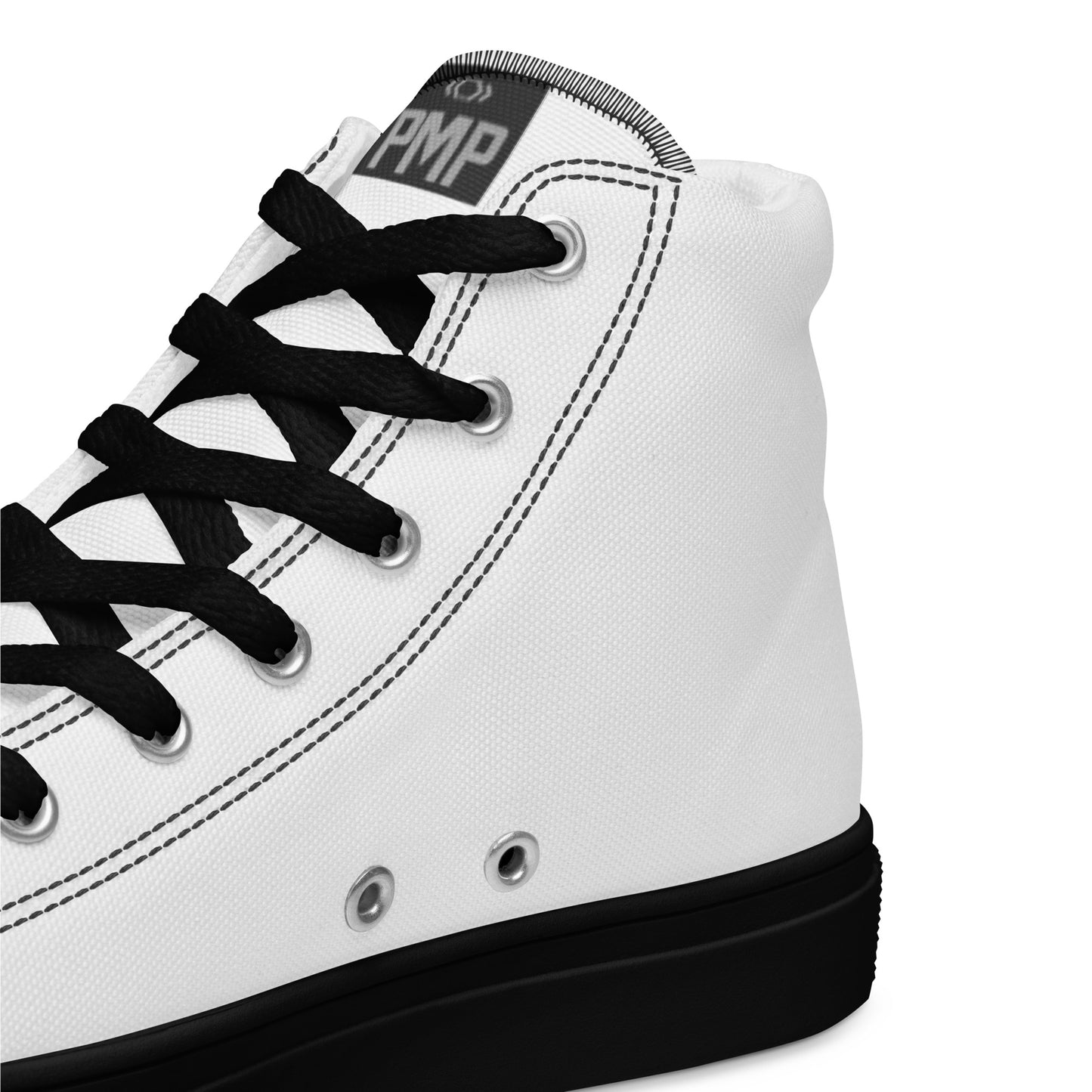 PMP Unisex High Top Canvas Shoes