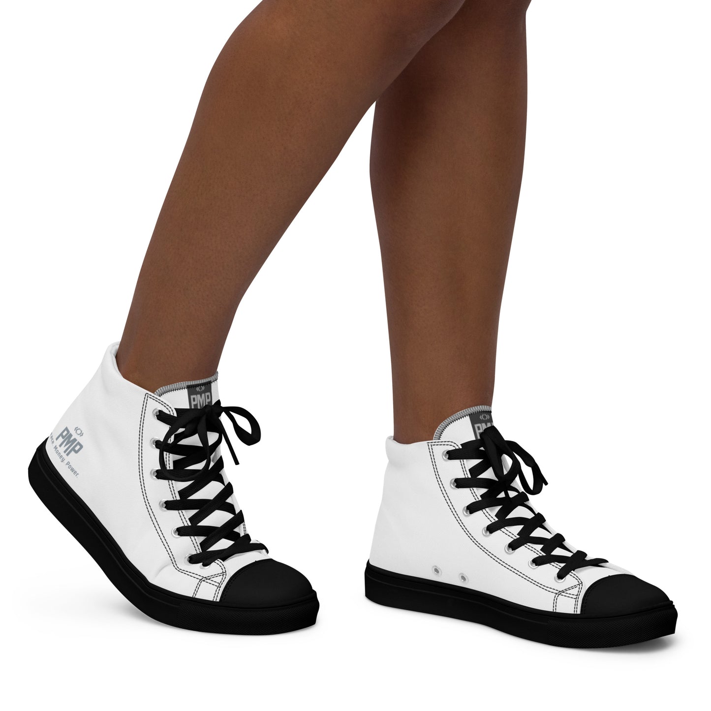 PMP Unisex High Top Canvas Shoes